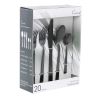 Elegant Western Utensils 20 Piece Flatware Utensil Set 4 In